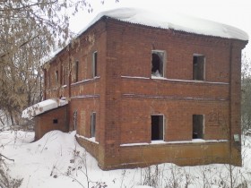 Разрушенные помещения «ОблЭлектроСетей»
