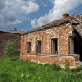 Кирпичные дома XIX века в селе Болушевы Починки