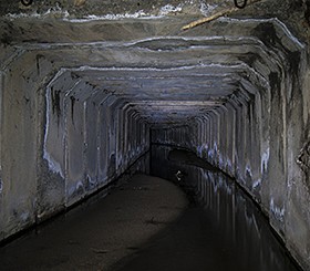 Подземный коллектор реки Рыгин