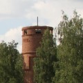 Водонапорная башня рядом с депо УЖД