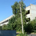 Недостроенный корпус радиотехнического завода