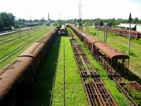 Заброшенные железнодорожные вагоны