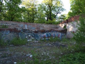 Развалины бывшего розария
