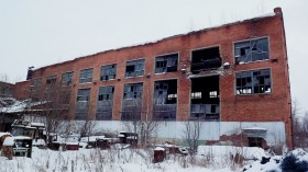 Заброшенные цеха Бисертского завода