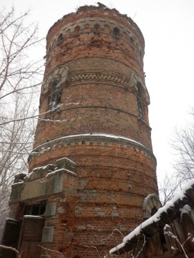 Водонапорная башня на Павелецком направлении