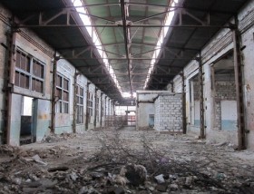 Территория бывшей зеркальной фабрики