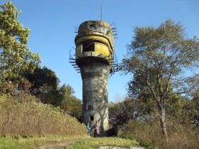 Советская дальномерная башня железнодорожного артиллерийского дивизиона «Прибрежная»