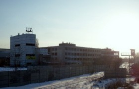 Административное здание в заброшенной части завода «Красный котельщик»