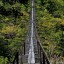 Полуразрушенный висячий мост над пропастью: фото №263514