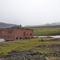 Разрушенное здание пересыльной тюрьмы