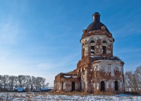Неизвестная церковь в селе Макарьевское