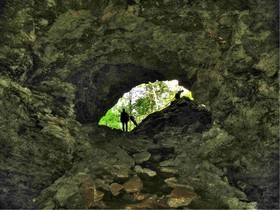 Карстовые пещеры в Ичалковском госзаказнике