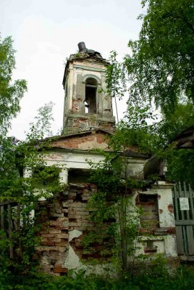 Спасо-Преображенская церковь в деревне Загубье