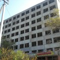 Недостроенное здание заводоуправления «Химволокно»