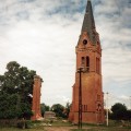Лютеранская кирха в посёлке Гастеллово