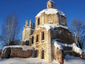 Церковь Сергия Радонежского в селе Сергеевское-Осташково