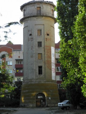 Водонапорная башня в городе Ейск