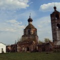 Церковь Успения Пресвятой Богородицы, колокольня и церковь Петра и Павла в селе Караваево