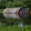 Затонувший дебаркадер на Мухавце: фото №387508