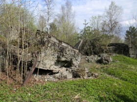 Руины ДОТа «Миллионер» линии КаУРа (Белоостровский БРО)