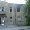 Заброшенное сгоревшее общежитие