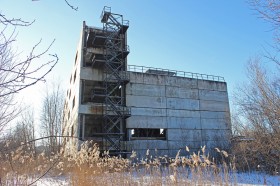 Недостроенная котельная Хабаровского судостроительного завода