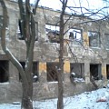 Обрушенное общежитие