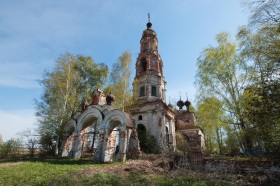 Церковь Спаса Нерукотворного Образа в селе Стельково