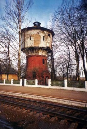 Железнодорожная водонапорная башня в Знаменске