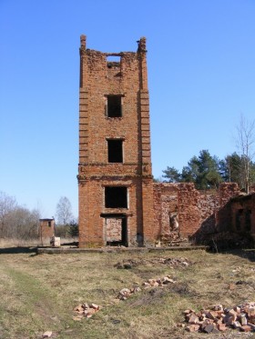 Руины льнозавода