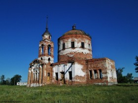 Знаменская церковь в селе Замараевское
