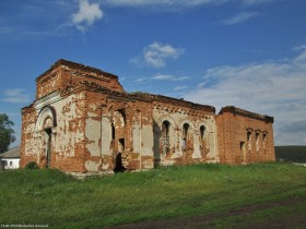 Храм в селе Гостьково, Алапаевского района