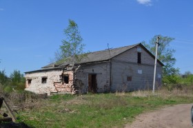 Здание почты в посёлке Мины
