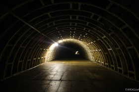 Убежище тоннельного типа глубокого заложения
