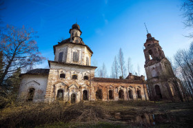 Спасская церковь в селе Готовцево