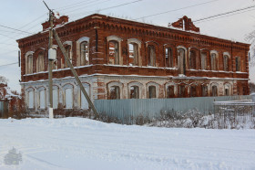 Заброшенная улица села Николо-Берёзовка