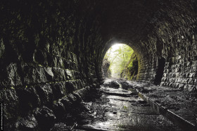 Недостроенный железнодорожный тоннель под Homôľkou