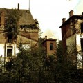 Разрушенные корпуса санатория «Сестрорецкий курорт»