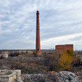 Руины завода близ Сулина