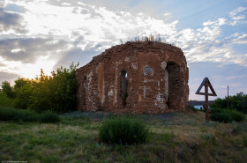 Церковь Троицы Живоначальной в селе Каминское