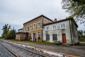Железнодорожный вокзал в Мозыре