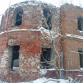 Руины городской бани в Вышнем Волочке