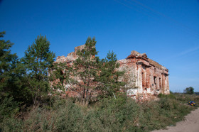 Церковь Вознесения Господня в селе Карадули