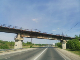 Заброшенный железнодорожный мост на Омском тракте