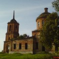 Церковь в деревне Романово
