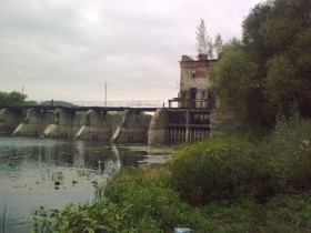Лыковская ГЭС на реке Зуша