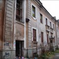 Расселённый квартал в Колпино