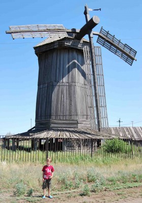 Ветряная мельница в Бариновке