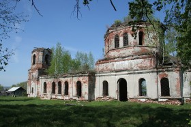 Церковь живоначальной Троицы в селе Досчатое