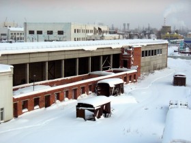 Недостроенный корпус вагонного депо ж/д станции «Свердловск-Сортировочный»